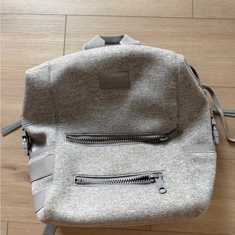 Dagne Dover Gray Backpack Diaper Bag